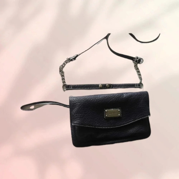 -Nine West tunnel fold over crossbody bag black - Picture 10 of 10